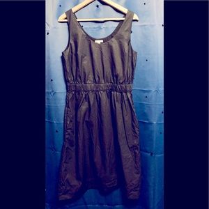 GAP nearly black dress with pockets.